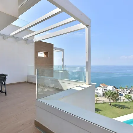 Apartamento De Lujo Vista Mar En Torrox Costa Extérieur photo