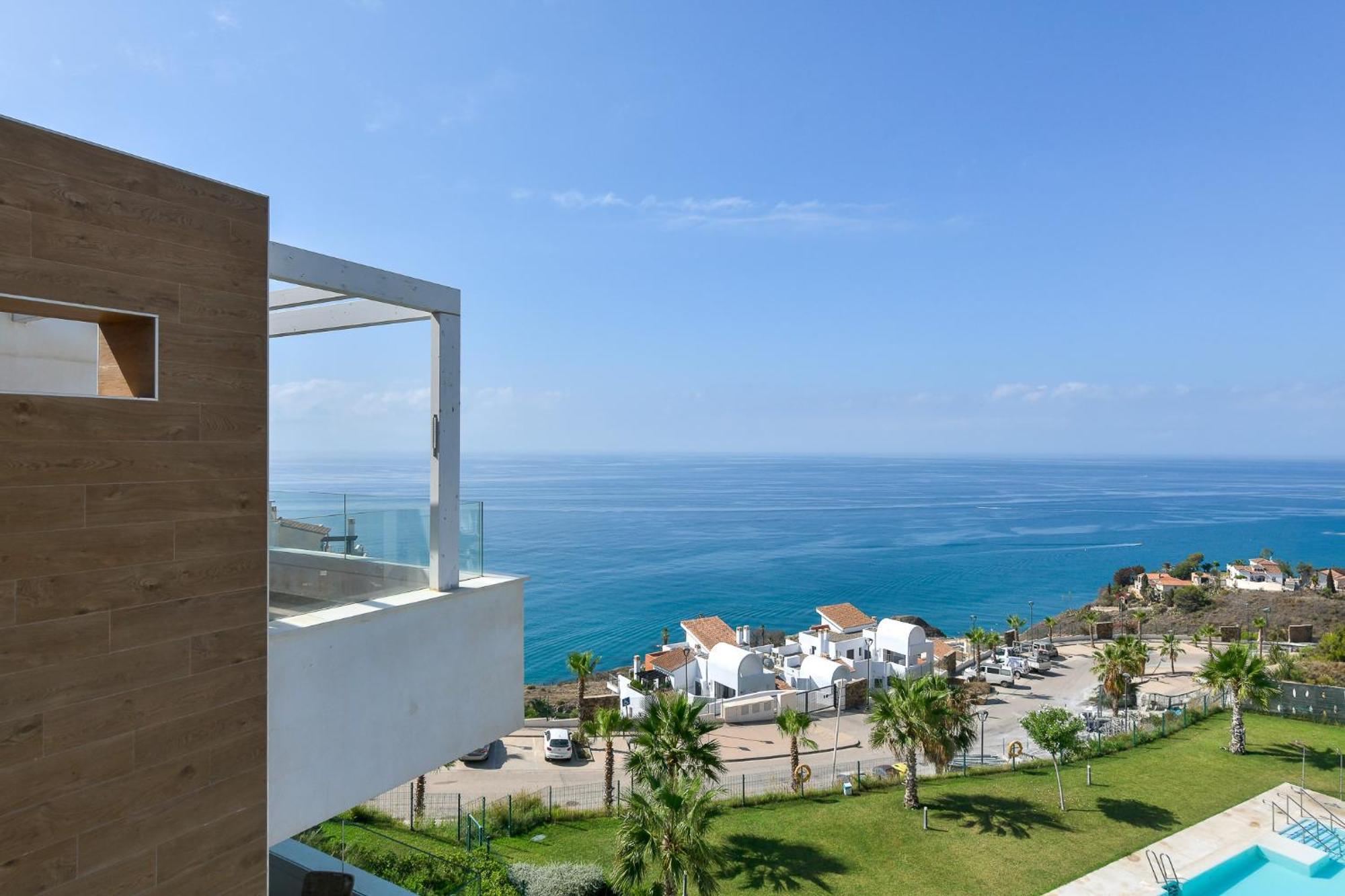 De Lujo Vista Mar En Costa Appartement